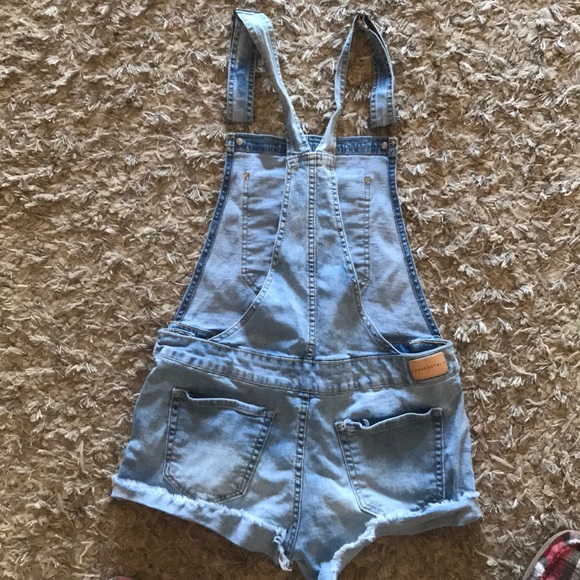 Aeropostale Jean short overalls - Picture 2 of 4